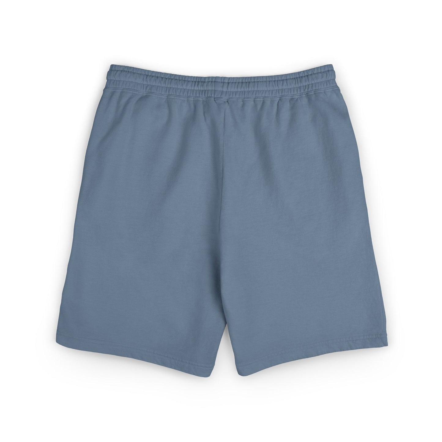 ALNH Minimal Logo Fleece Sweat Shorts — Garment-Dyed Comfortable Lounge Shorts
