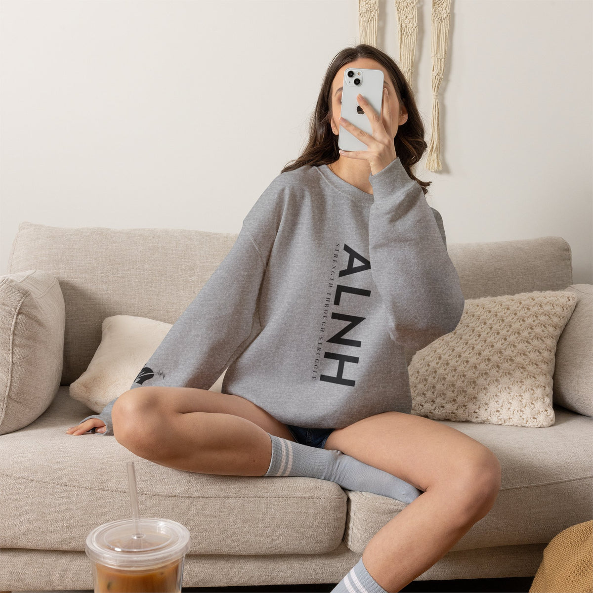 ALNHH Minimalist Crewneck Sweatshirt