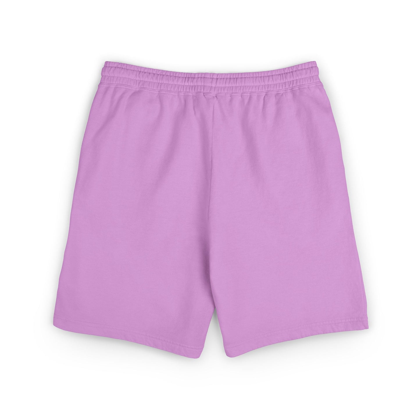 ALNH Minimal Logo Fleece Sweat Shorts — Garment-Dyed Comfortable Lounge Shorts