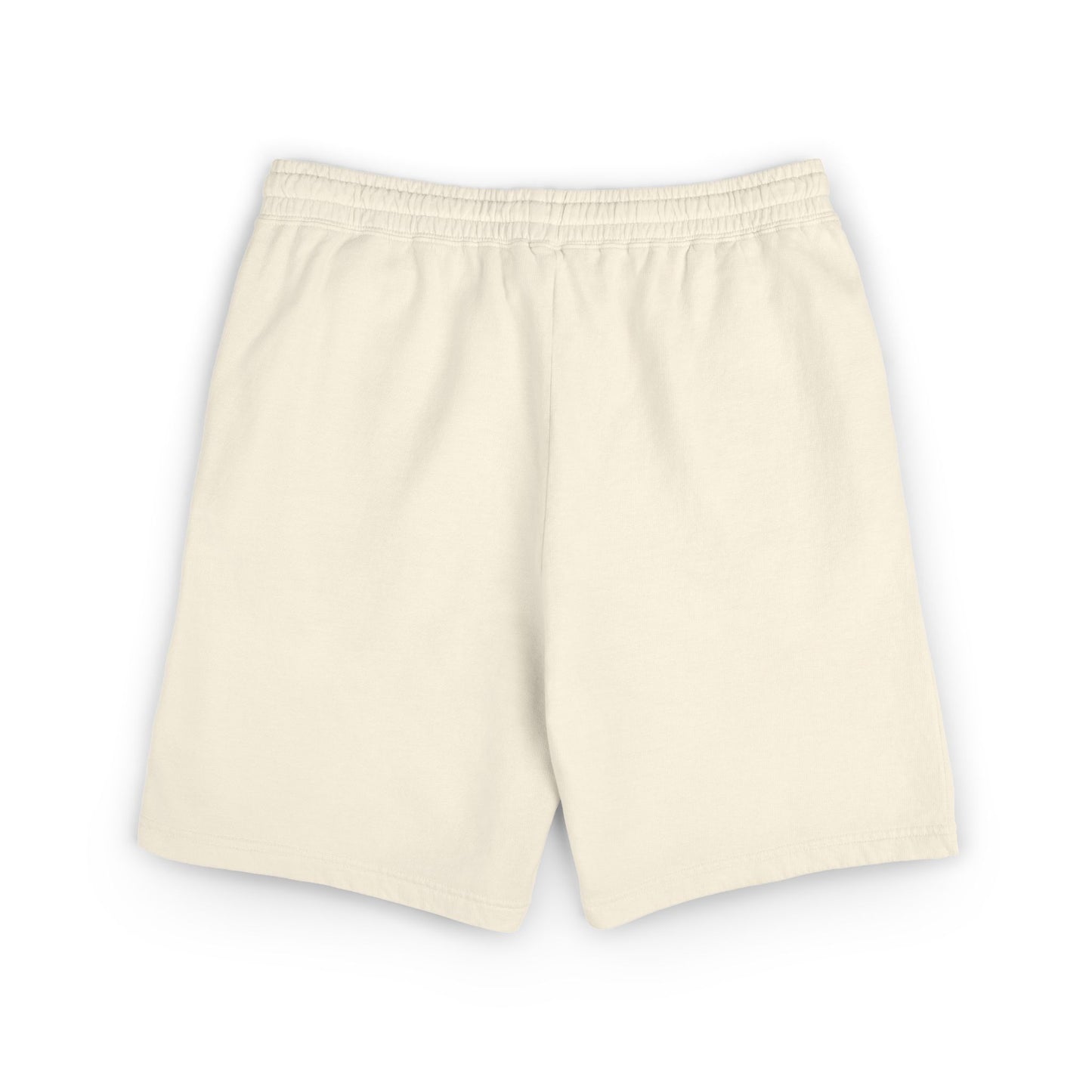 ALNH Minimal Logo Fleece Sweat Shorts — Garment-Dyed Comfortable Lounge Shorts