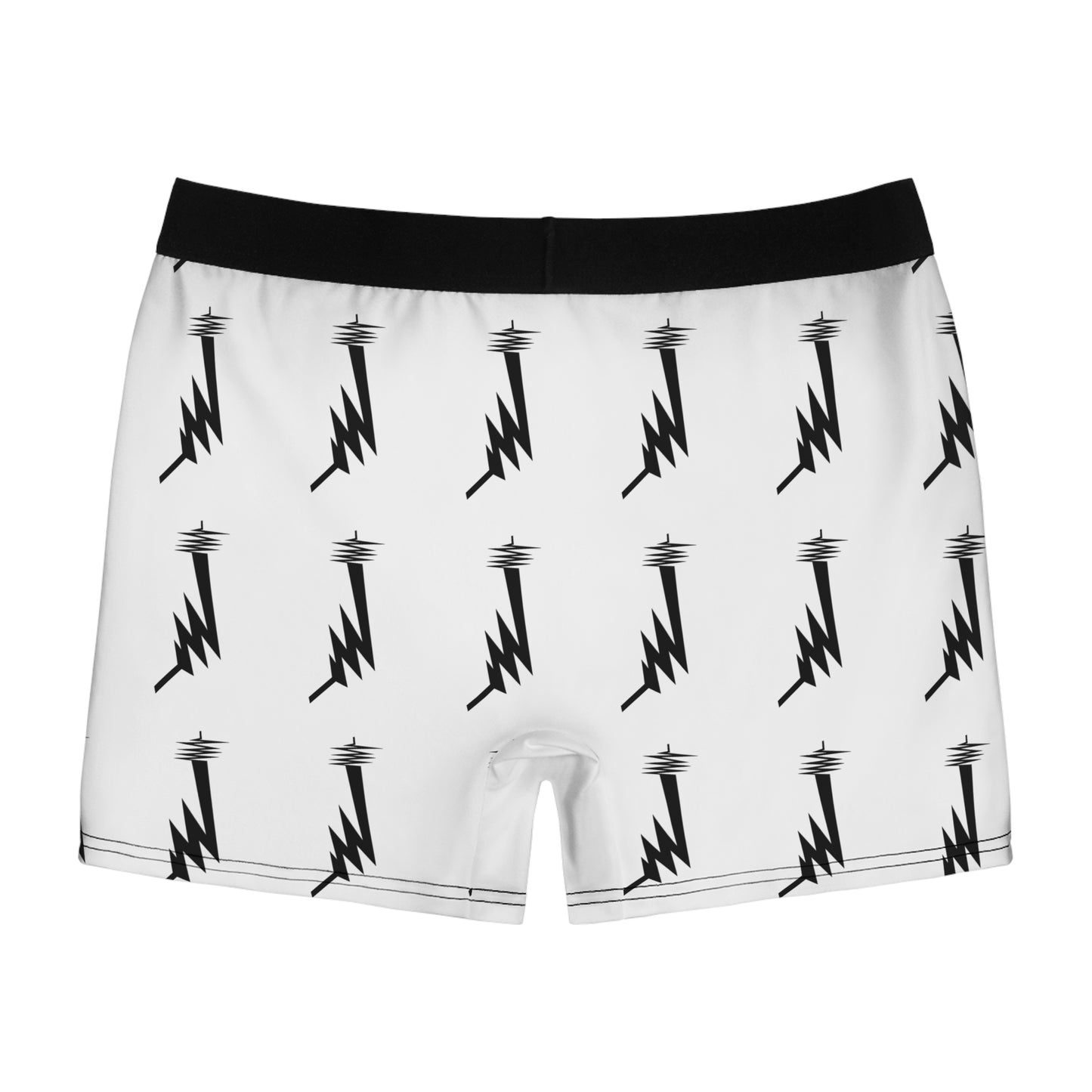 Ram Bolt Men’s Boxer Briefs — All-Over Print Athletic Underwear