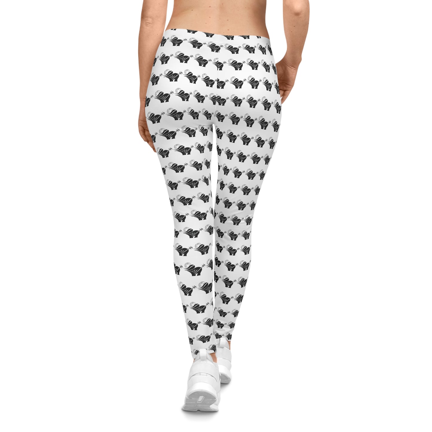 ALNH  Pattern Leggings — Women's Casual All-Over-Print Yoga Leggings