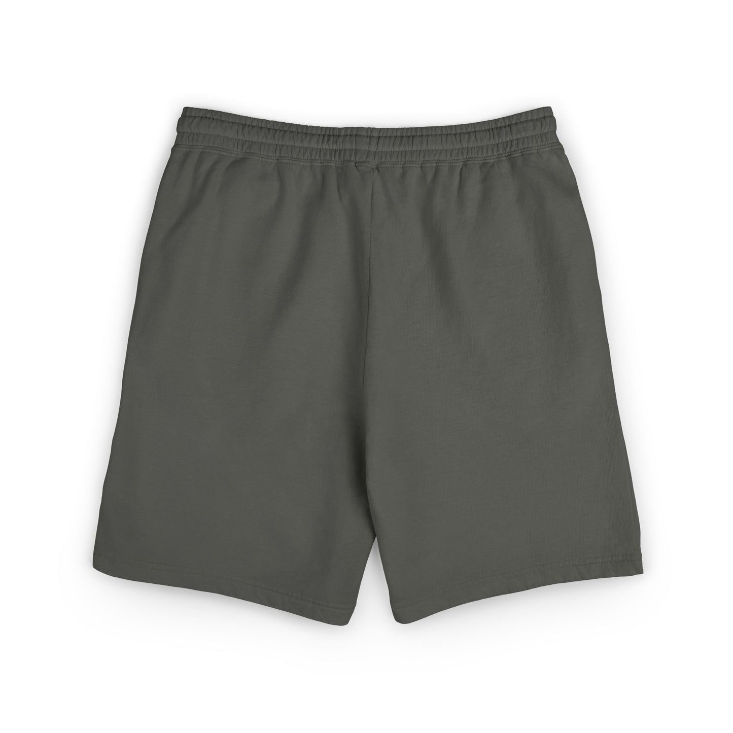 ALNH Minimal Logo Fleece Sweat Shorts — Garment-Dyed Comfortable Lounge Shorts